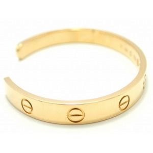 Cartier Love Bracelet Open Bangle Yellow Gold Diamond